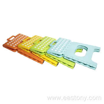 A Plastic Folding Step Stool